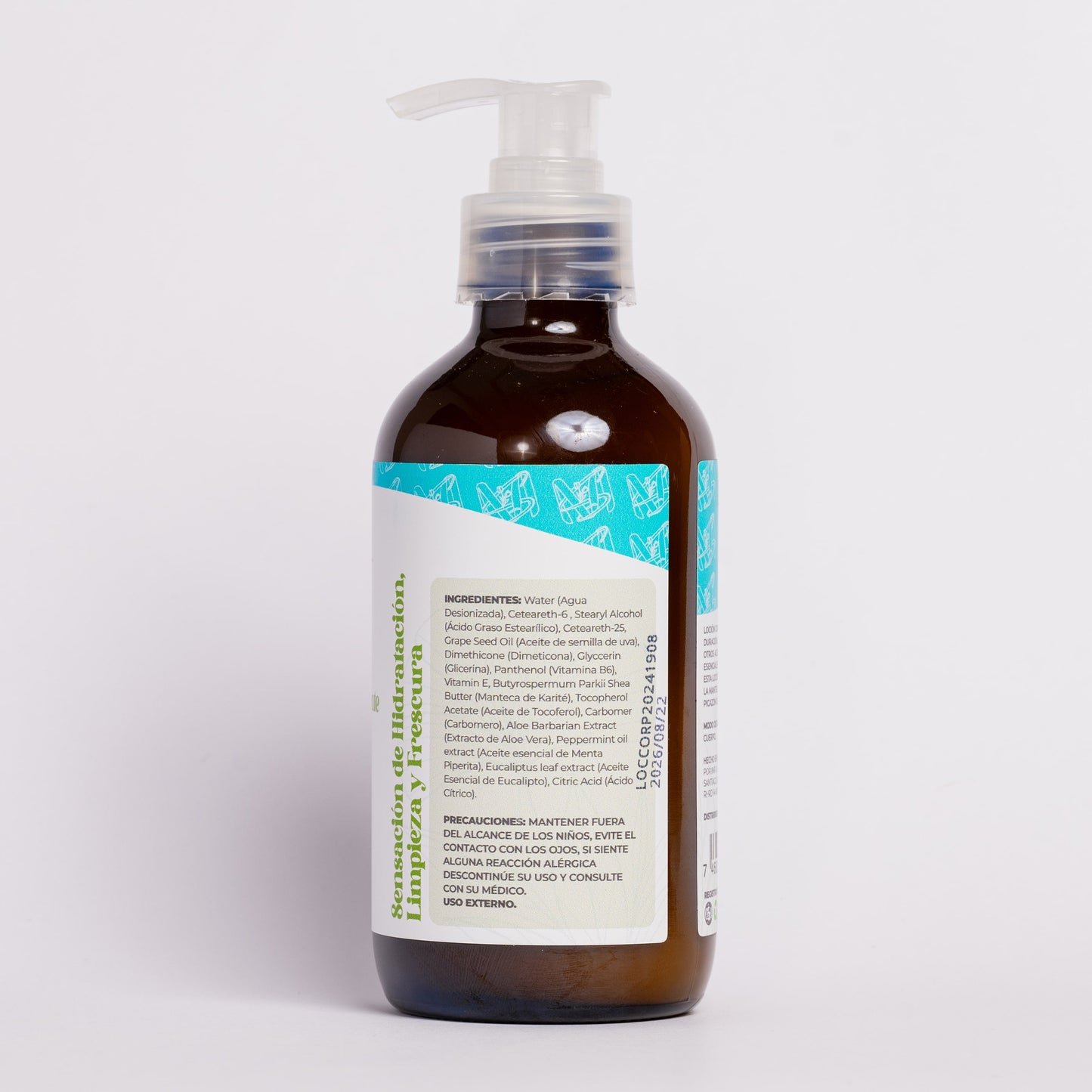 Loción corporal hidratante eucalipto & menta